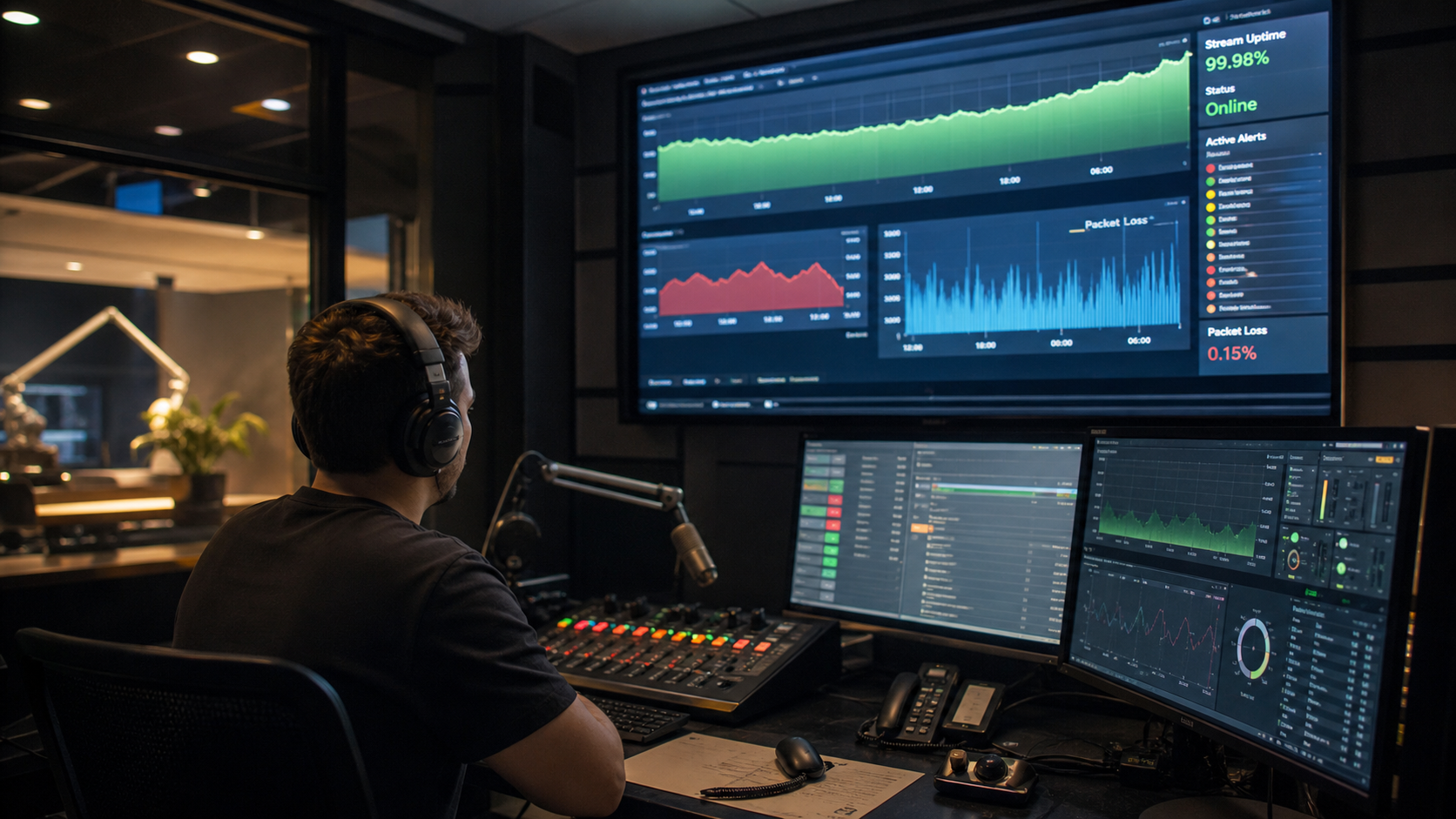Radio Stream Monitoring: Ausfälle erkennen bevor Hörer es merken